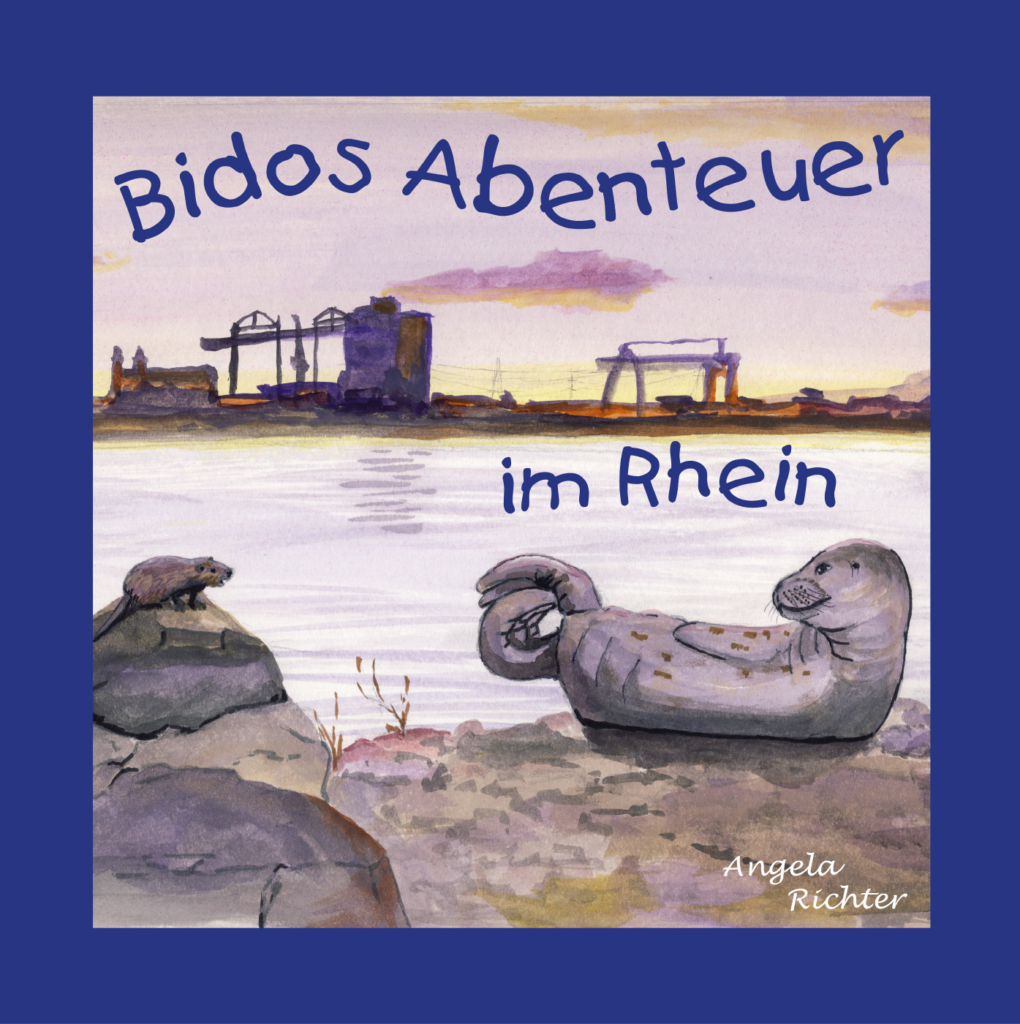 "Bidos Abenteuer im Rhein" ein Kinderbuch für Erstleser